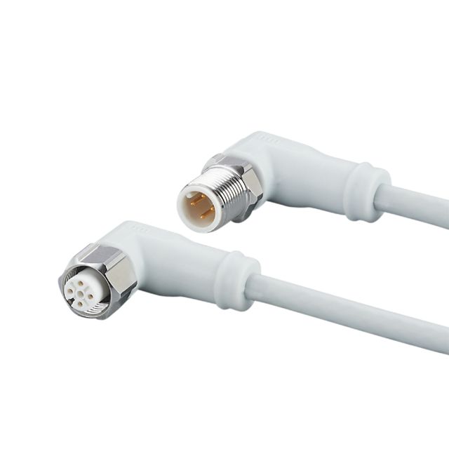 ifm electronic Male 1 way M12 to Female 1 way M12 Sensor Actuator Cable, 10 m
