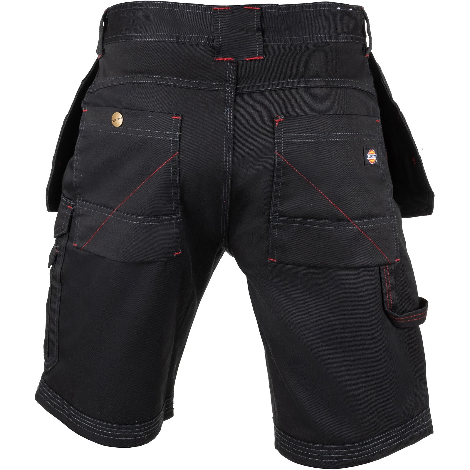 Dickies Redhawk Pro Black 35% Cotton, 65% Polyester Work shorts, 36in