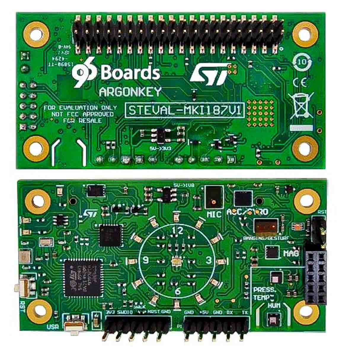 STMicroelectronics Mezzanine Board Development Kit for STM32F412C Standalone Board