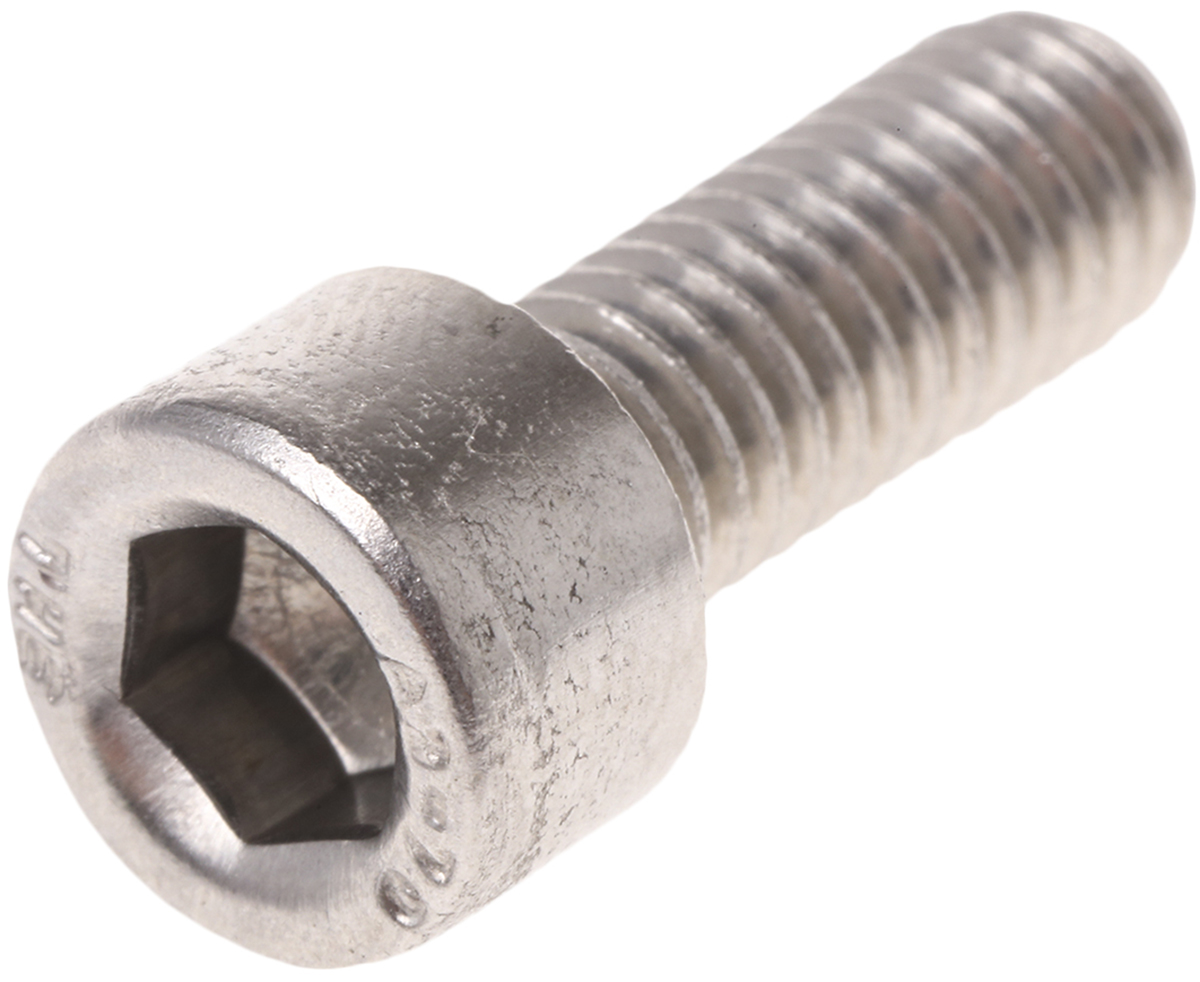RS PRO Stainless Steel Hex Socket Cap Screw, DIN 912, M12 x 35mm
