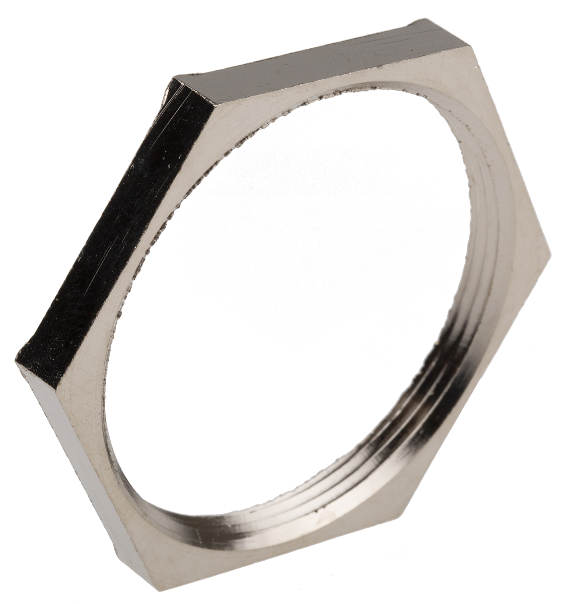 Lapp Silver Nickel Plated Brass Cable Gland Locknut, PG36 Thread