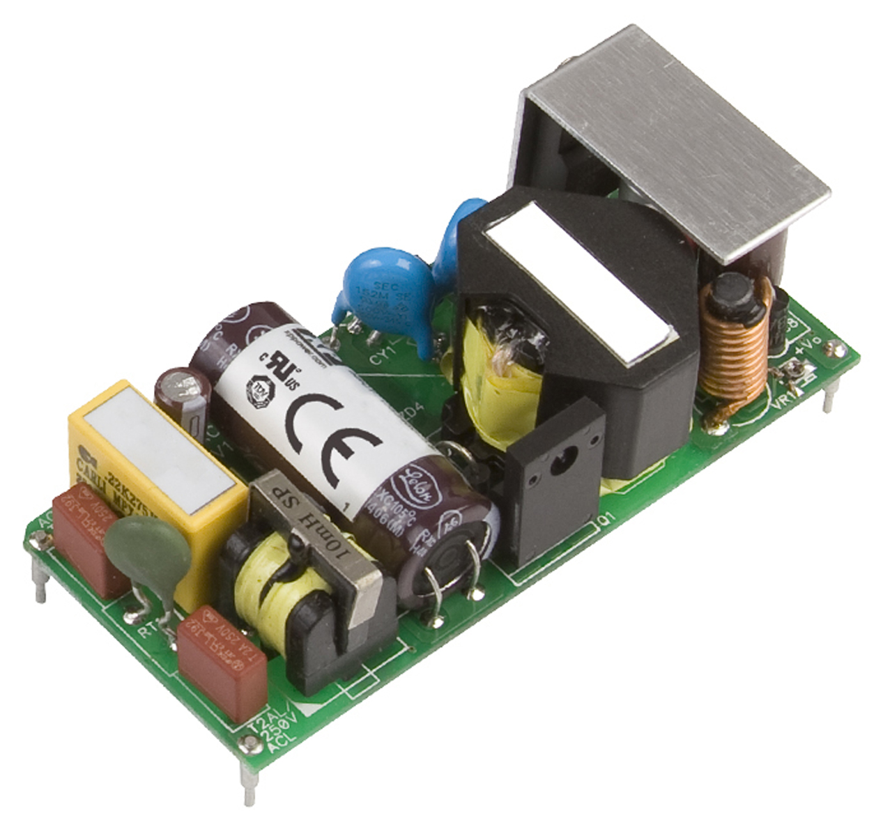 XP Power Switching Power Supply, EML30US24-P, 24V dc, 1.25A, 30W, 1 Output, 120 → 370 V dc, 85 → 264 V ac