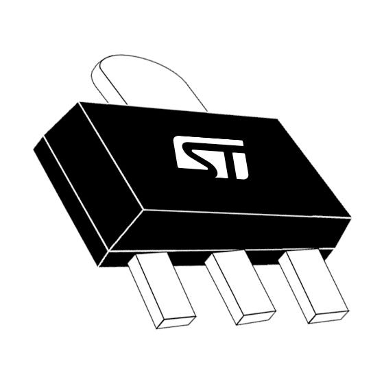 STMicroelectronics 2STF2360 PNP Transistor, 3 A, -60 V, 3-Pin SOT-89