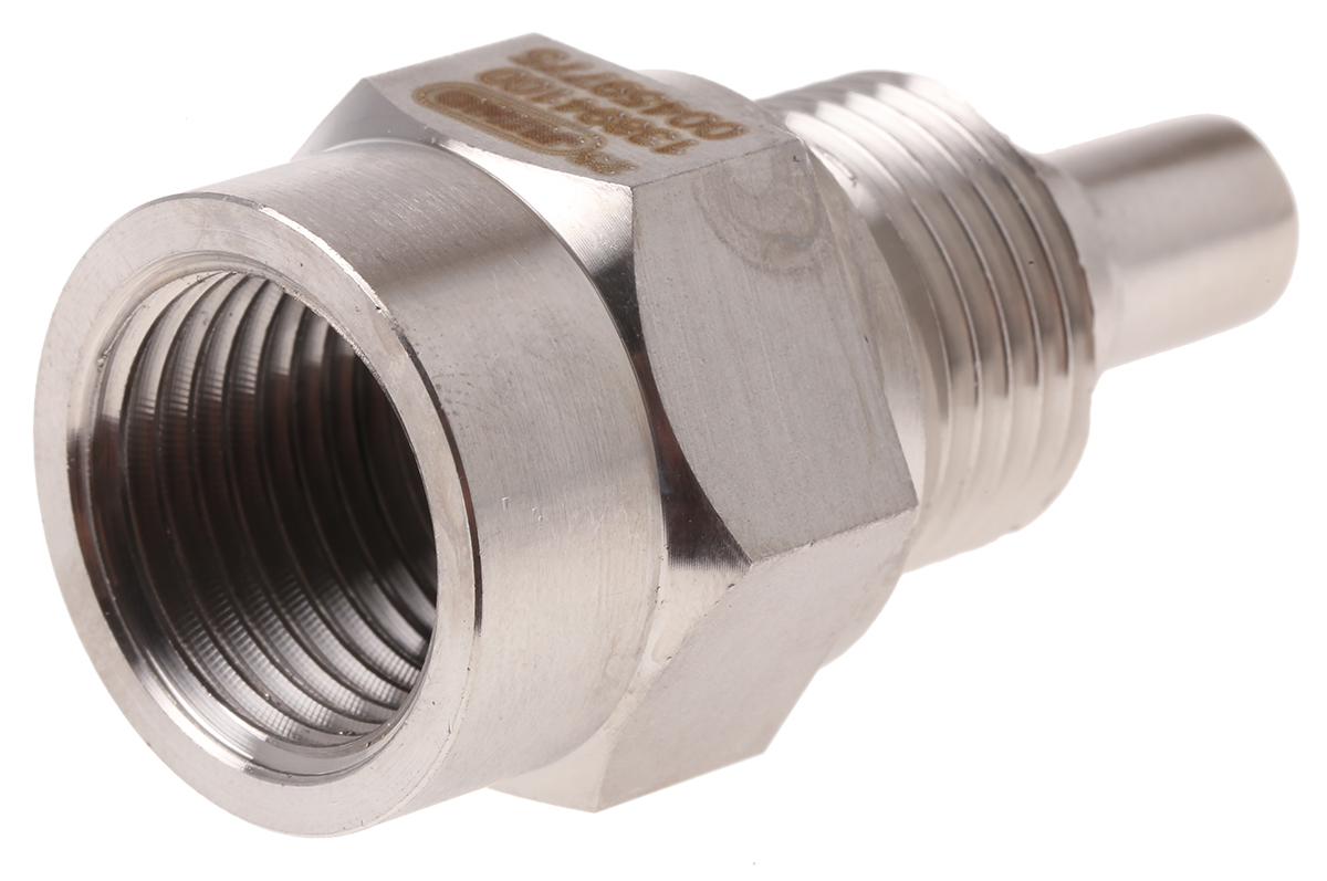Jumo 1/2 BSP Thermowell for Use with Thermocouple, 10mm Probe