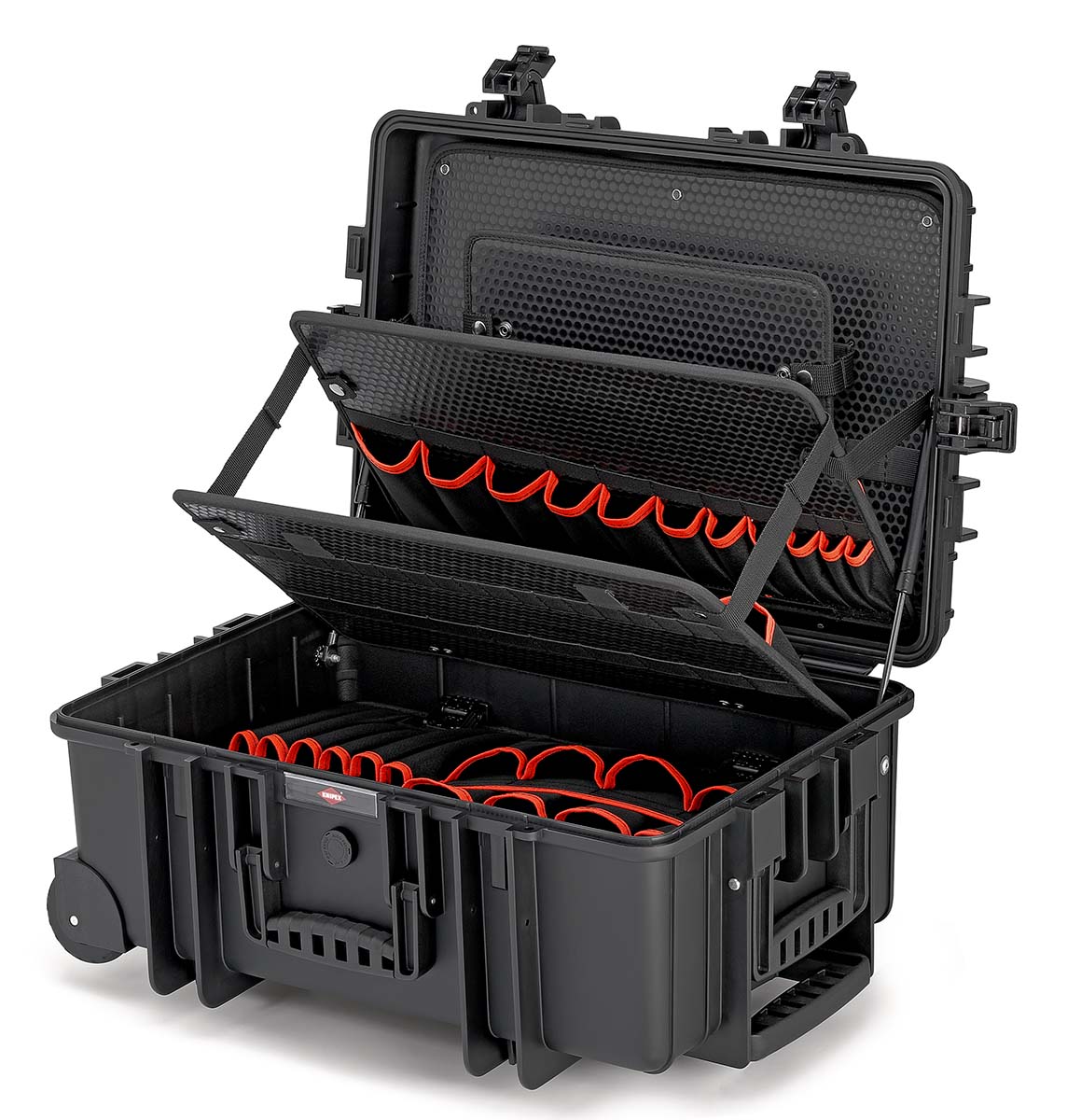 Knipex Robust45 Plastic Tool Case 2 Wheels, 609 x 428 x 263mm