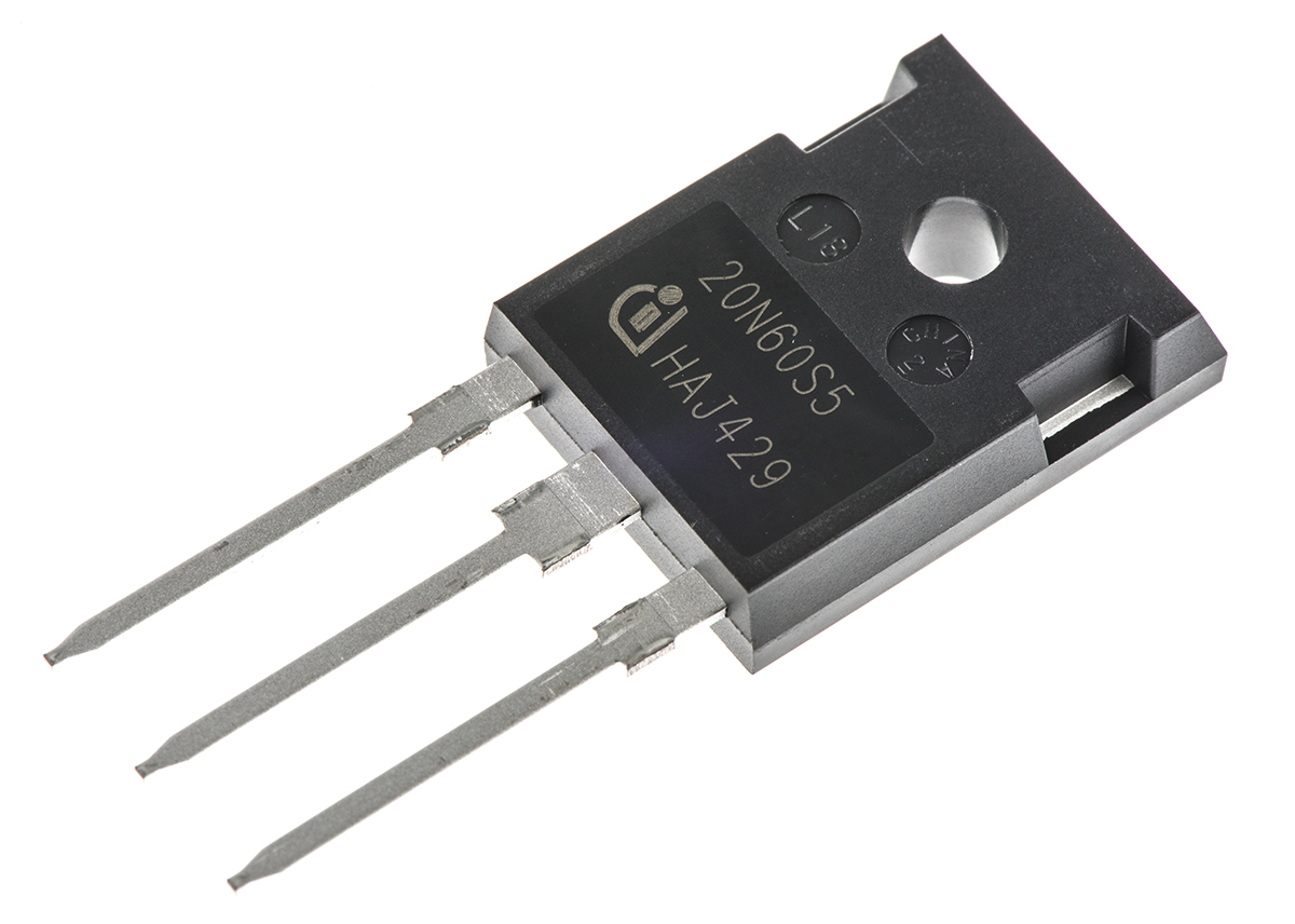 Infineon CoolMOS S5 Type N-Channel MOSFET, 20 A, 600 V Enhancement, 3-Pin TO-247