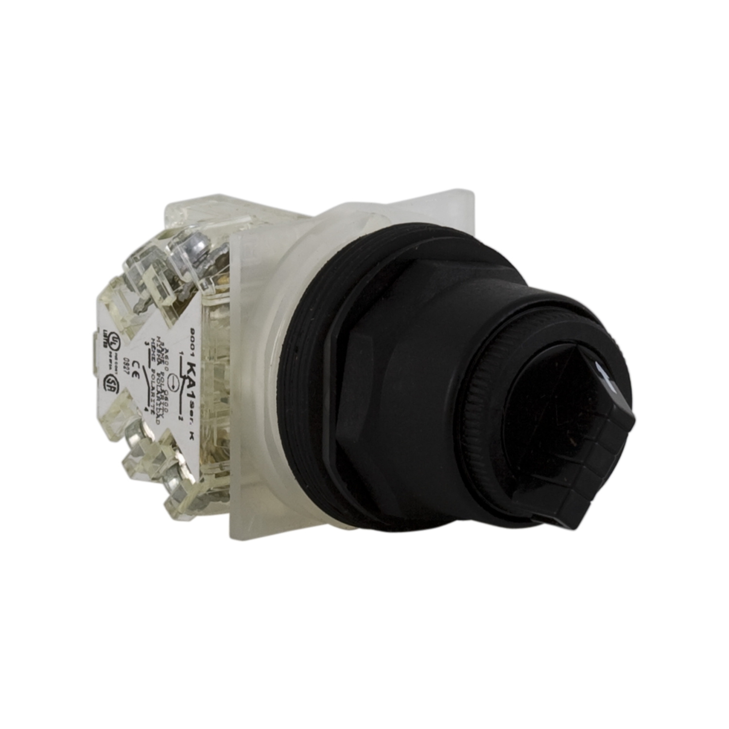Schneider Electric Harmony 9001SK Series 2 Position Selector Switch Head, 30mm Cutout