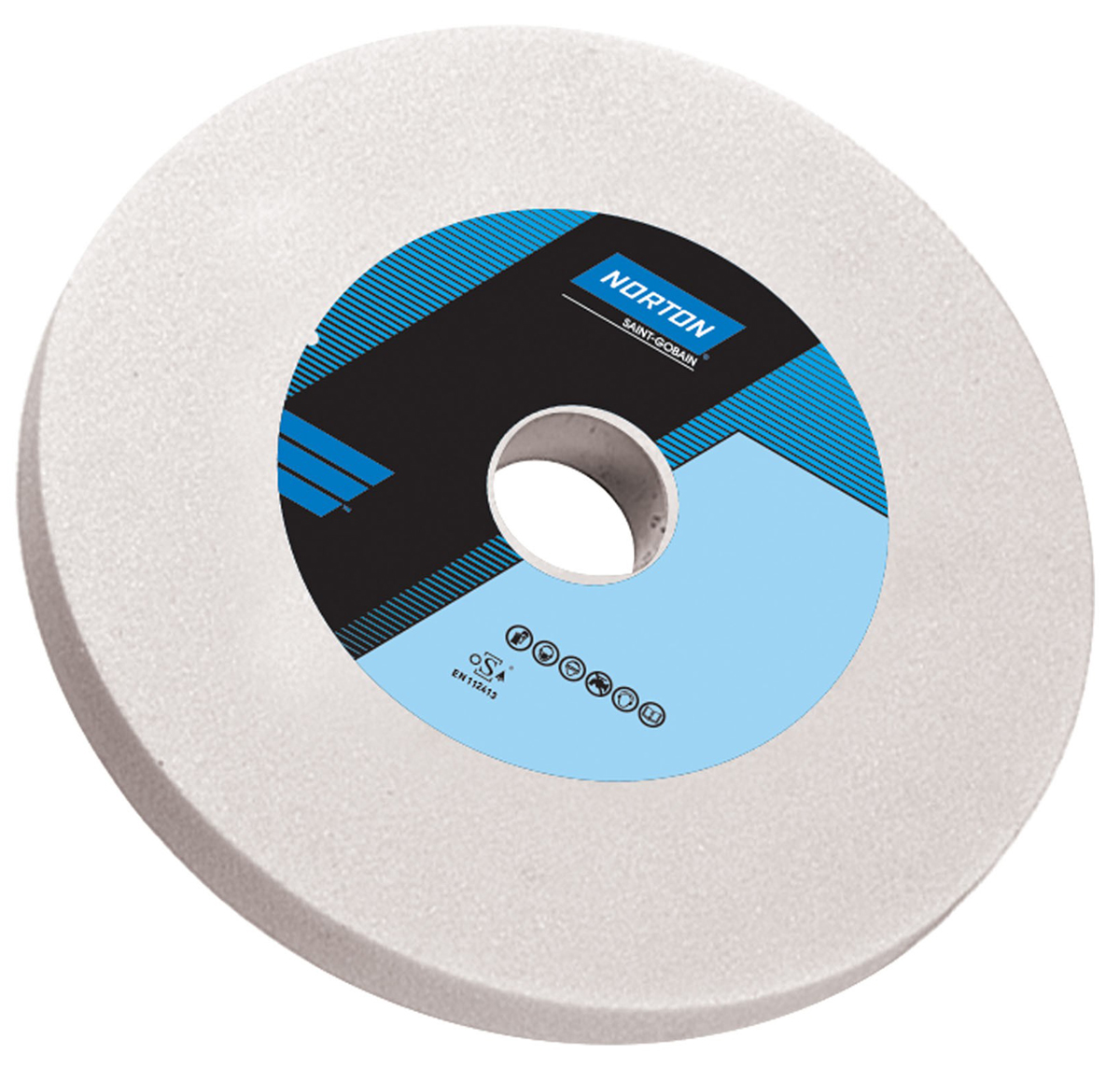 Norton VITRIUM 3 Straight Cup Aluminium Oxide Grinding Wheel, 100mm Diameter, P20 Grit