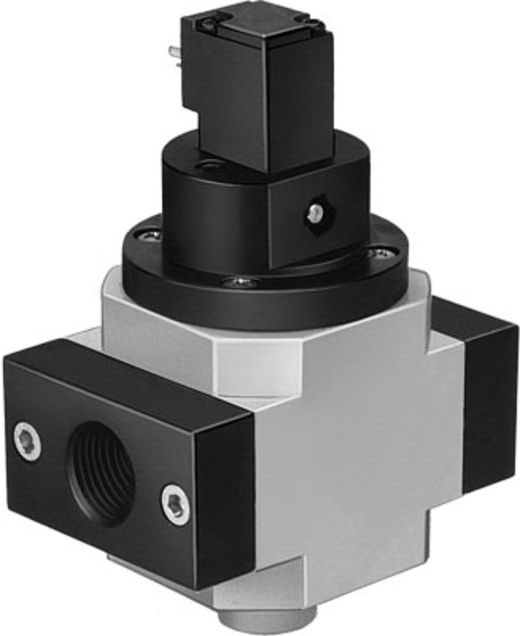Festo Piloted 3/2 Closed, Monostable Pneumatic Manual Control Valve HEE-3/8-D-MIDI-24 Series, G 3/8, 3/8, 172941