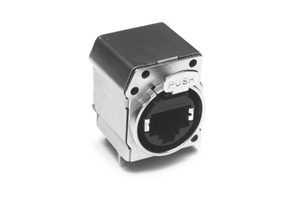 Amphenol Industrial Panel Mount XLR Connector, Female, IP40, 125 V ac, 8 Way, Gold Plating