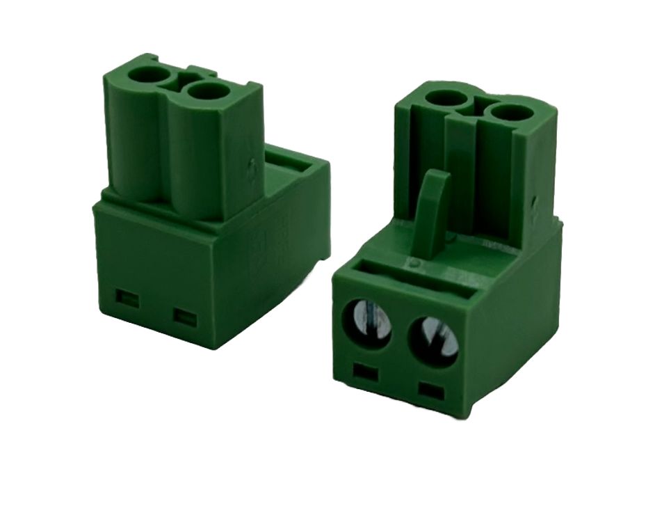 Conex-It, 5.08mm Pitch, HRFE, 2 Way, Right Angle, Pluggable Terminal Block, Plug, Cable Mount, Screw Termination,