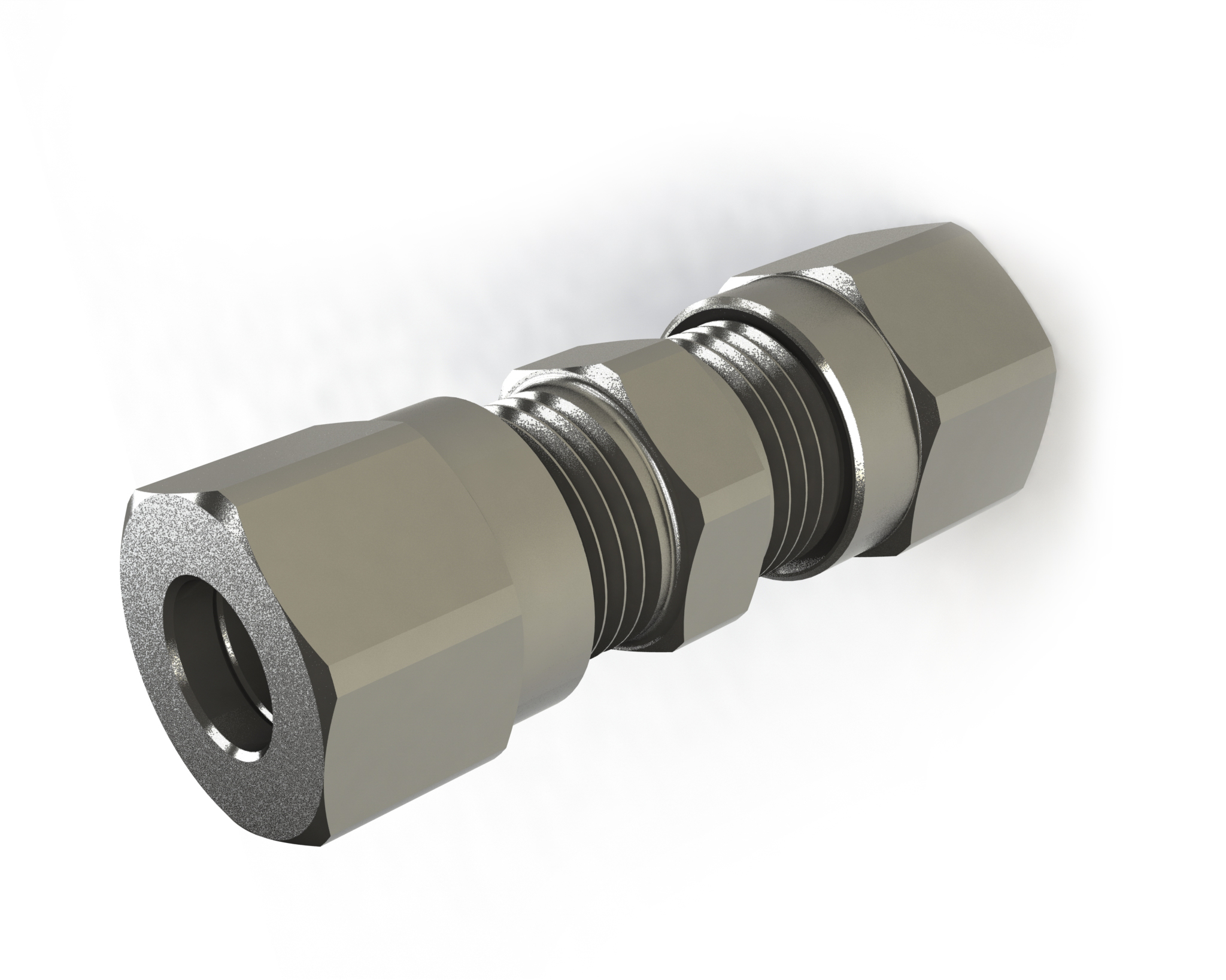 RS PRO 69460 Series Straight Fitting, Push In 6 mm to Push In 6 mm, Tube-to-Tube Connection Style