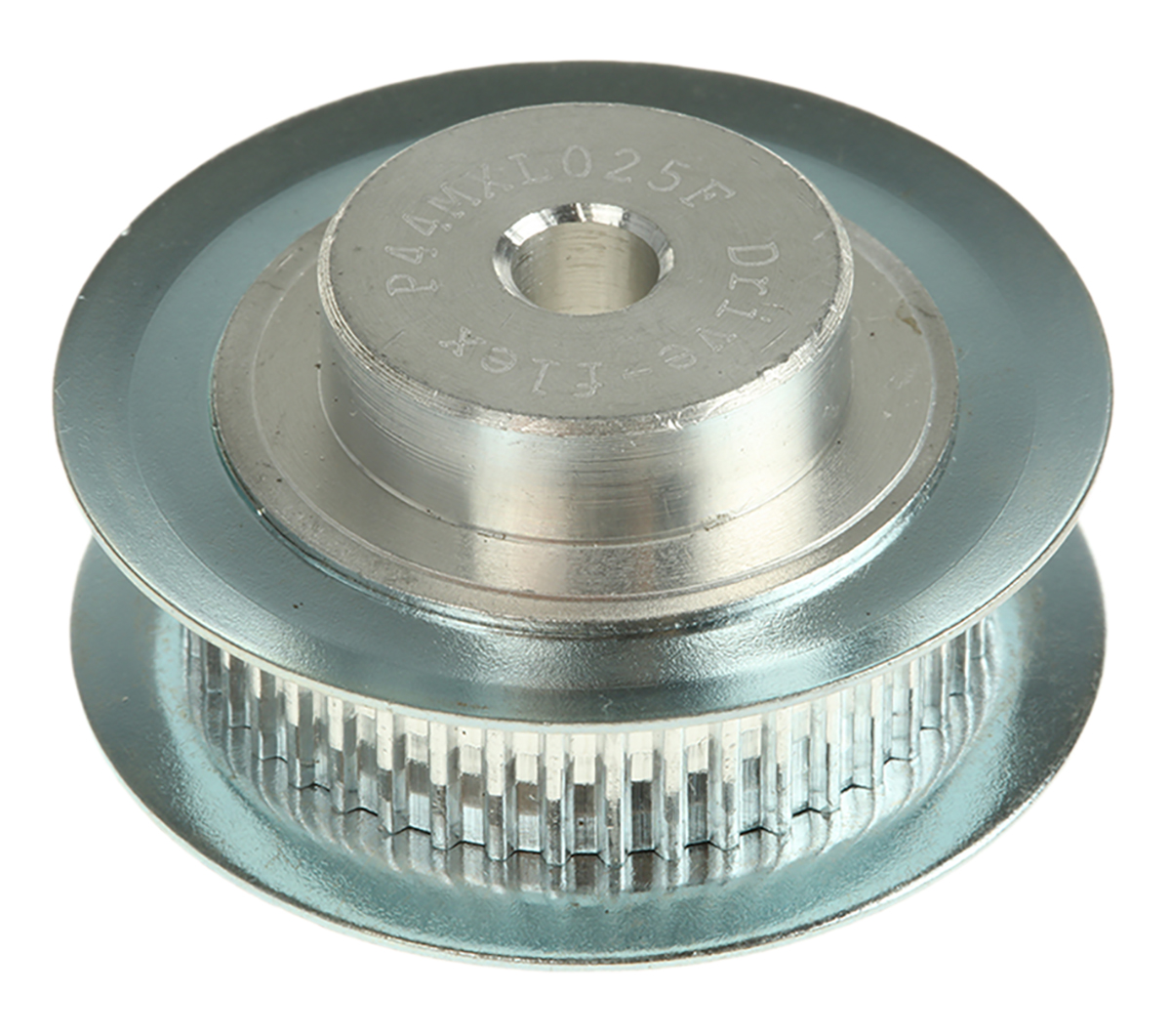 RS PRO Timing Belt Pulley, Aluminium, Zinc Plated Steel 6.4mm Belt Width x 2mm Pitch, 44 Tooth