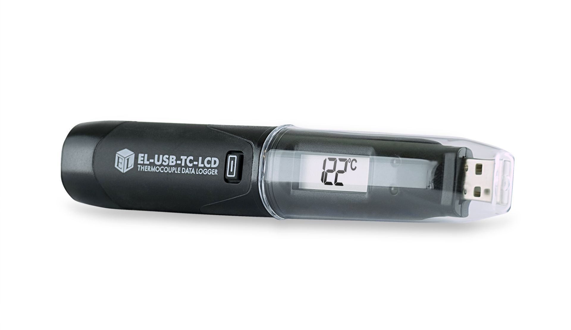 Lascar EL-USB-TC-LCD Temperature Data Logger, USB, 1 Input Channel(s)