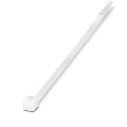 Phoenix Contact Cable Ties, Standard, 140mm x 3.6 mm, Clear Polyamide, Pk-100