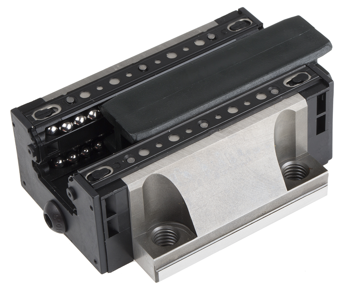 INA Linear Guide Carriage KWSE25, 28000N Dynamic Load, 23mm Rail Width