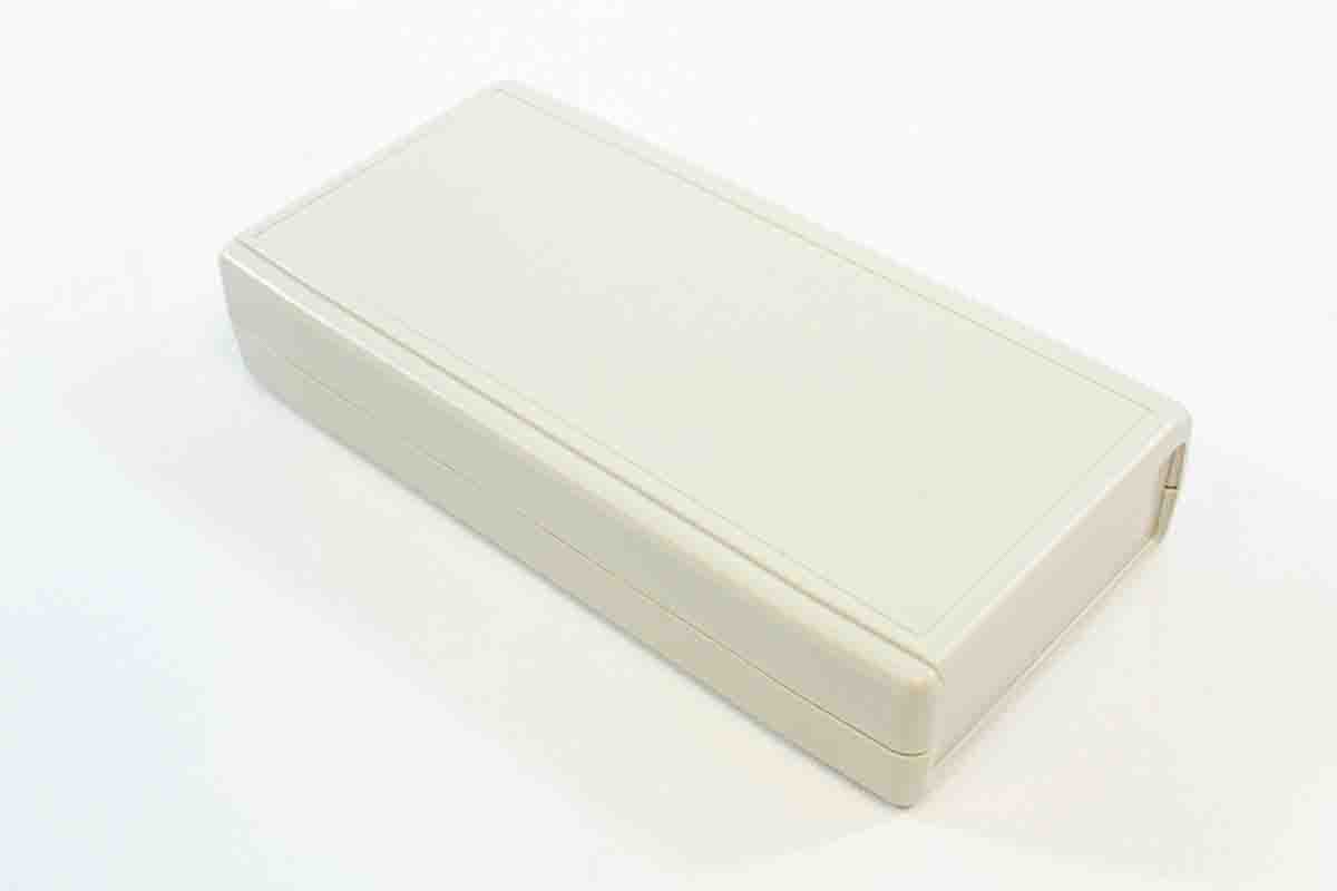 RS PRO ABS Hand Held Enclosure, Integral Battery Compartment, IP65, 165.1 x 80 x 32mm