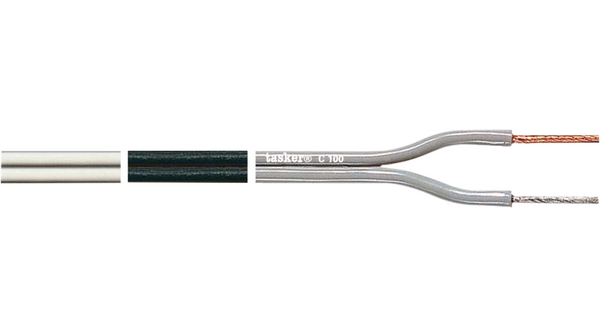 Tasker 2 Core Audio Cable, 0.35 mm² CSA, 100m, White
