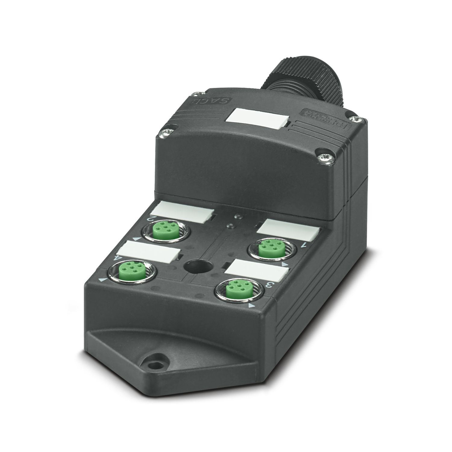 Phoenix Contact SACB Series Sensor Box, M12, 5 way, 4 port