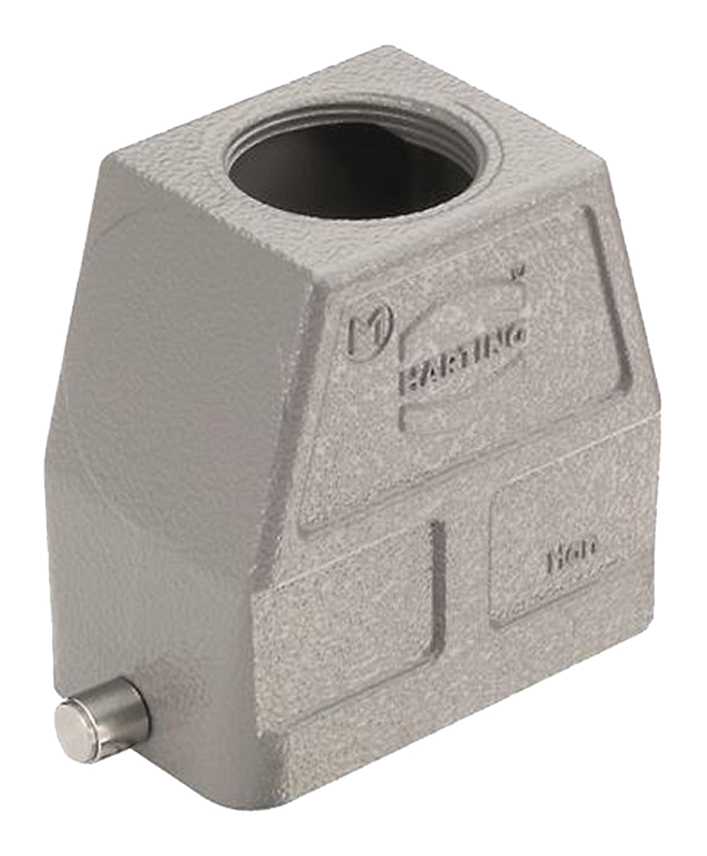 HARTING Han B HMC Heavy Duty Power Connector Hood, M32 Thread, Top Entry