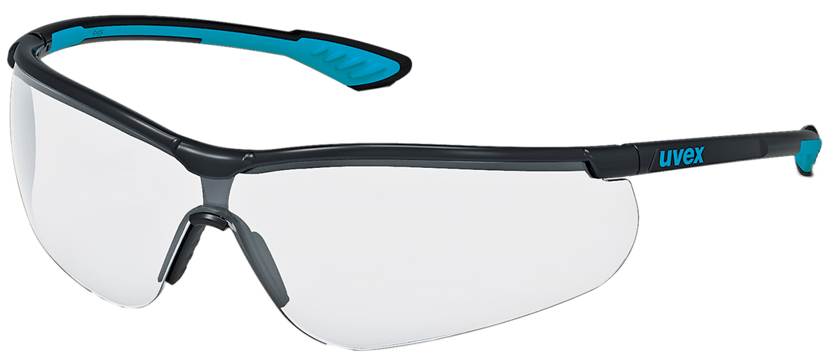 uvex sportstyle Anti-Mist UV Safety Glasses, Clear PC Lens