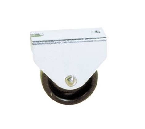 Guitel Hervieu Fixed Castor Wheel, 16kg Capacity, 30mm Wheel