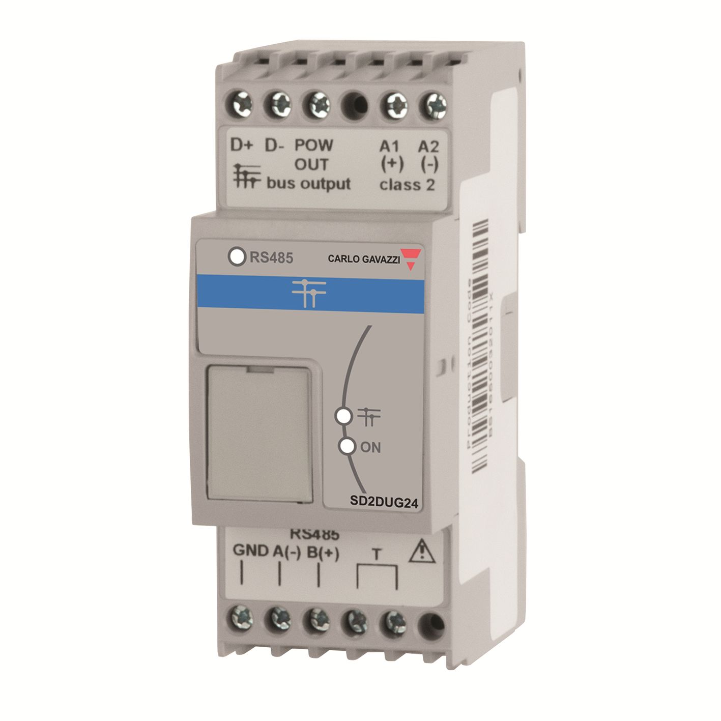 Carlo Gavazzi DUPLINE Series BUS Connector for Use with RS485, Analog, Digital, Voltage, 1.5 kV