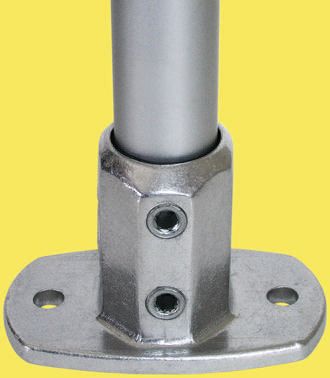 Kee Lite Railing Flange, 48mm Type 8