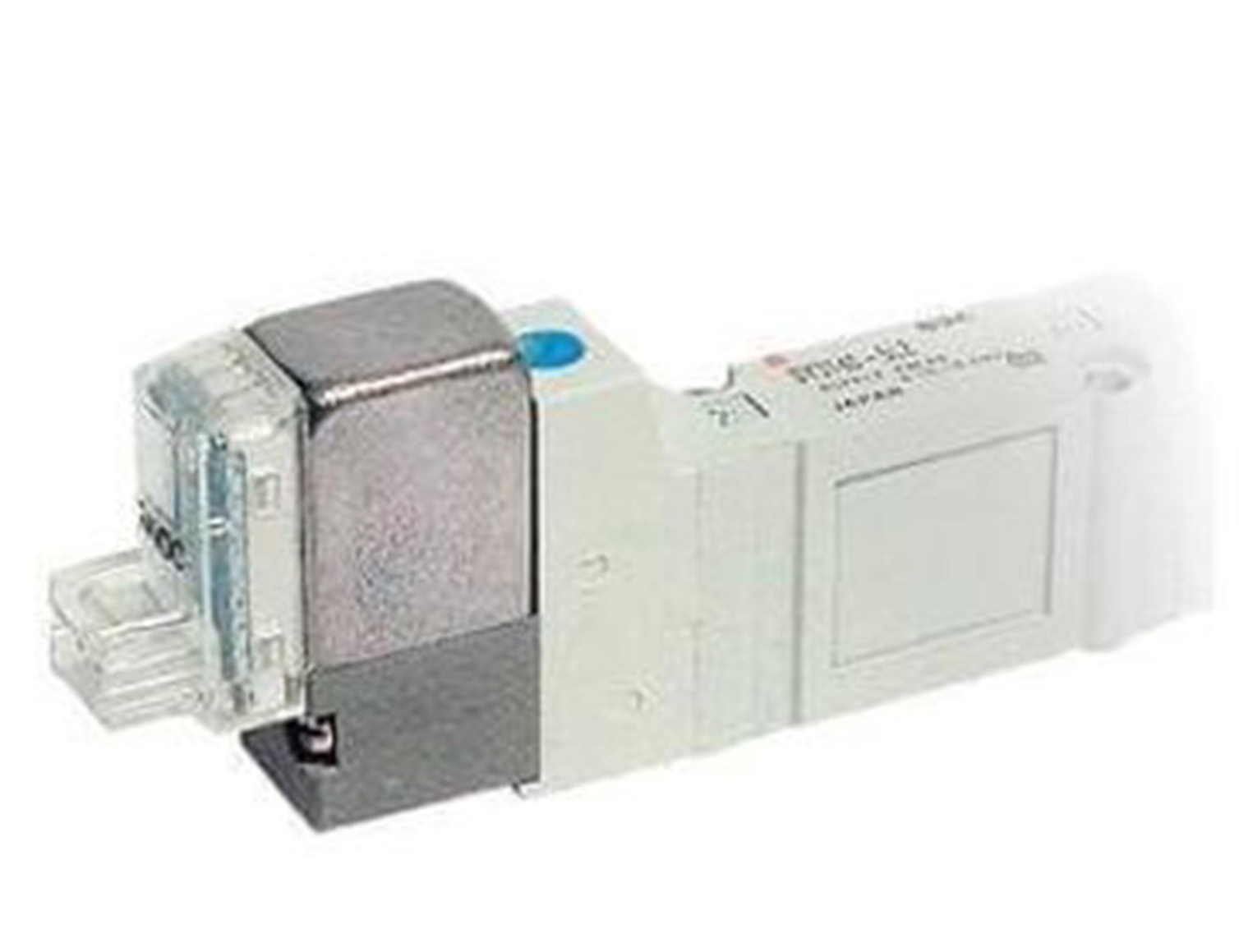 SMC 5/3 Pneumatic Solenoid Valve - Solenoid/Pilot/Spring SY5000 Series 24V dc
