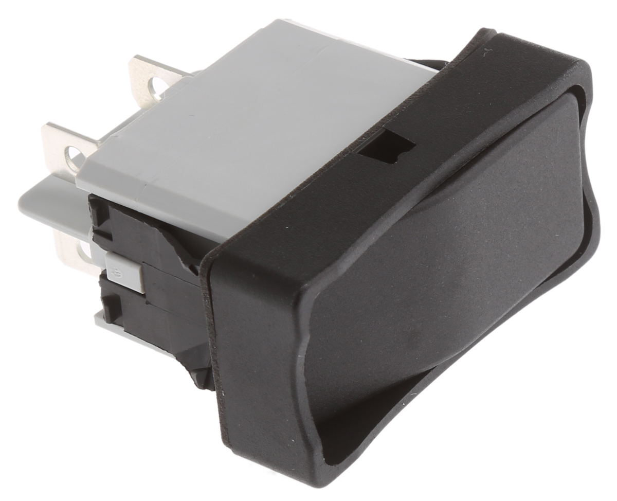 APEM DPST, On-Off Rocker Switch Panel Mount