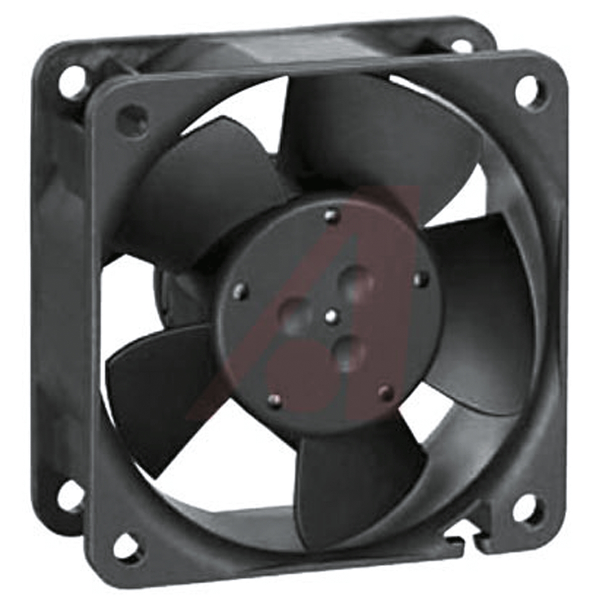 ebm-papst 600 N Series Axial Fan, 12 V dc, DC Operation, 56m³/h, 2.9W, 60 x 60 x 25mm