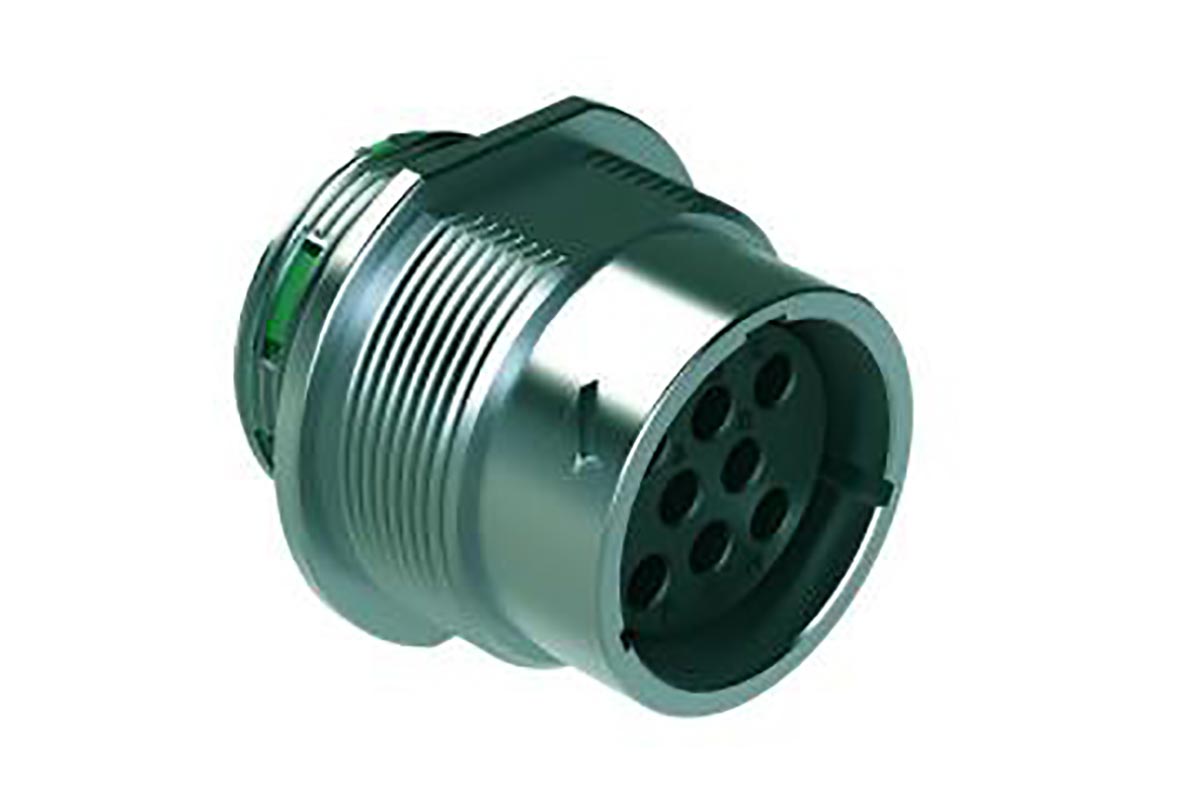 Amphenol Industrial Circular Connector, 8 Contacts, Cable, Standard Connector, Socket, Female, IP67, IP69K, Duramate