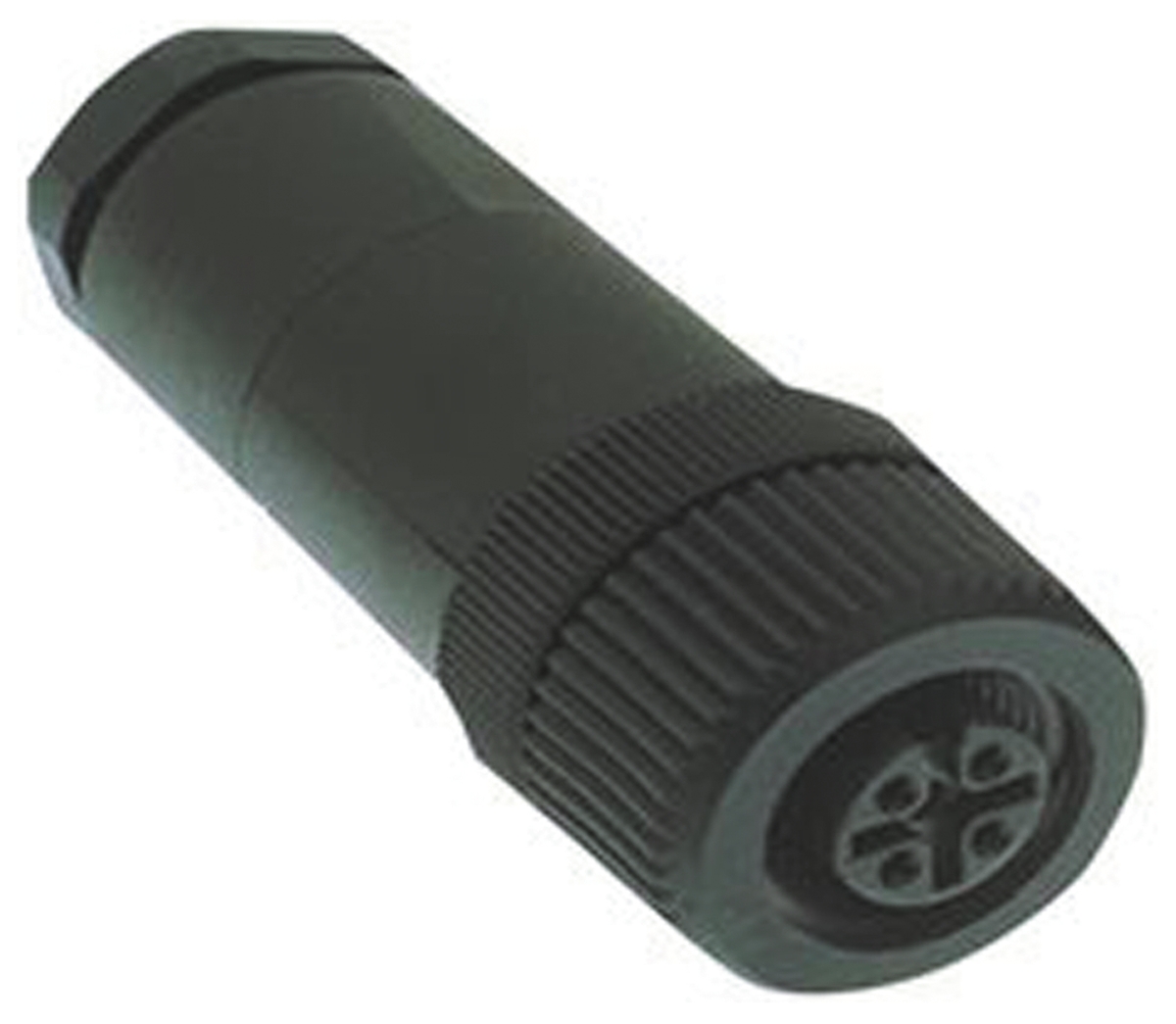 Turck Circular Connector, 4 Contacts, Cable, M12 Connector, Plug, Female, IP67
