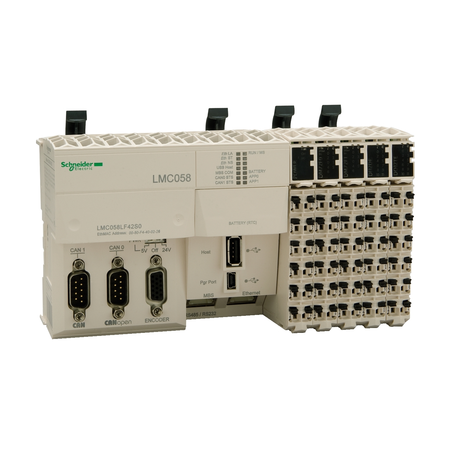 Schneider Electric Base for use with LMC058, LMC058L, Modicon LMC058