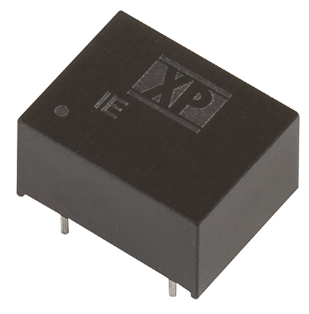 XP Power IE DC-DC Converter, 15V dc/ 66mA Output, 4.5 → 5.5 V dc Input, 1W, Through Hole, +85°C Max Temp -40°C