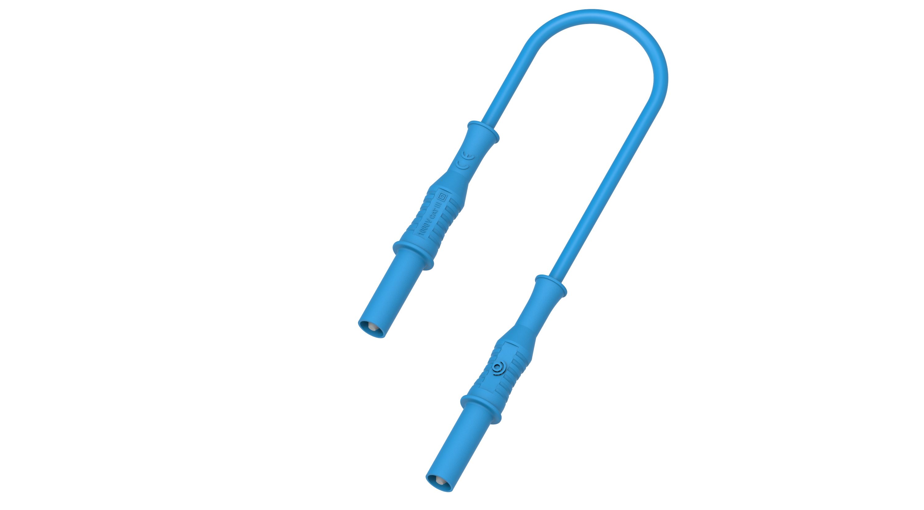 Electro PJP Banana Plug, 36A, 1000 → 1500V, Blue