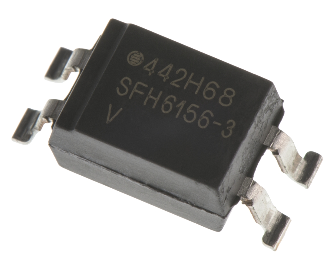 Vishay, SFH6156-3T DC Input Transistor Output Optocoupler, Surface Mount, 4-Pin SMD