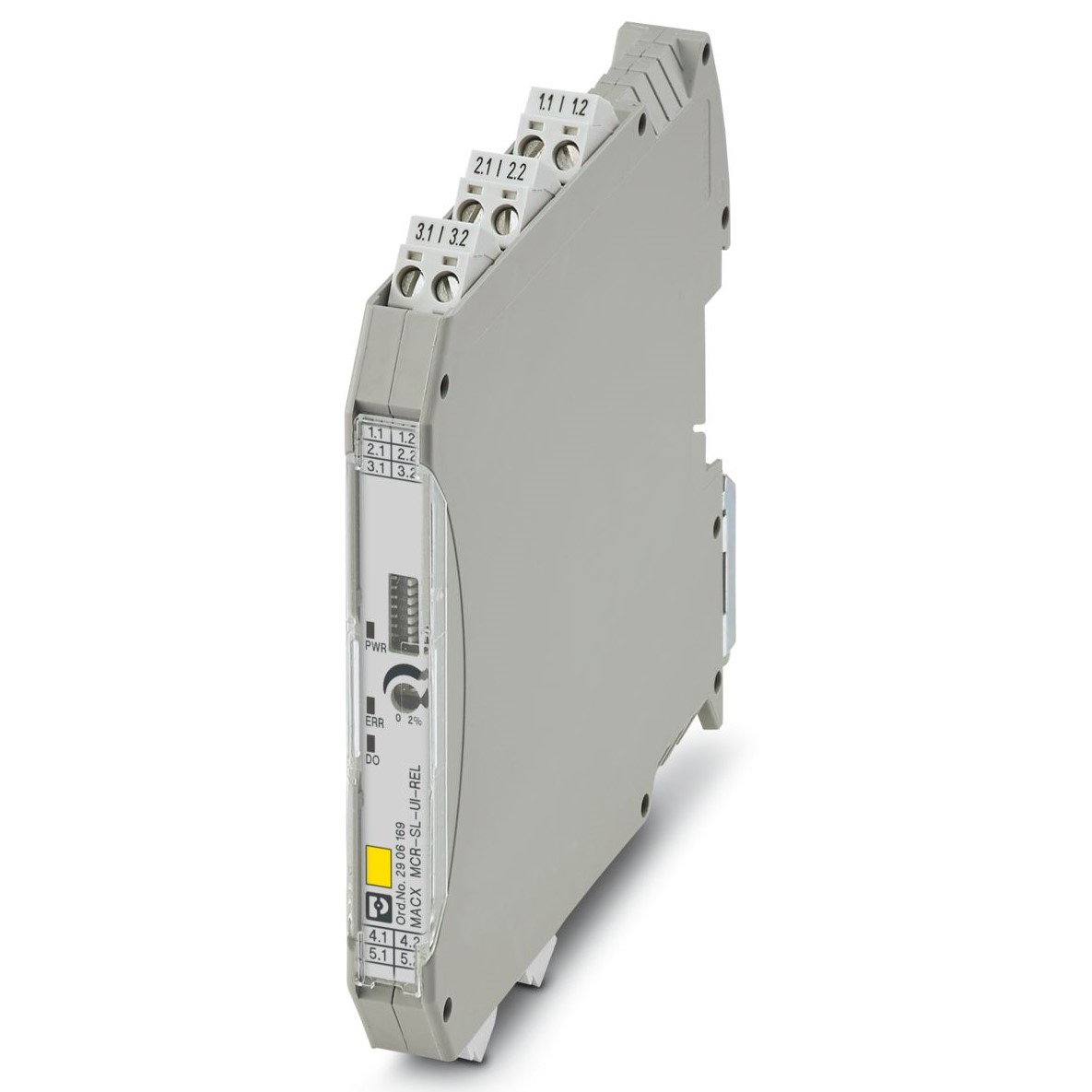 Phoenix Contact MACX MCR Series Signal Conditioner, Current, Voltage Input, Relay Output, 24V dc Supply, ATEX