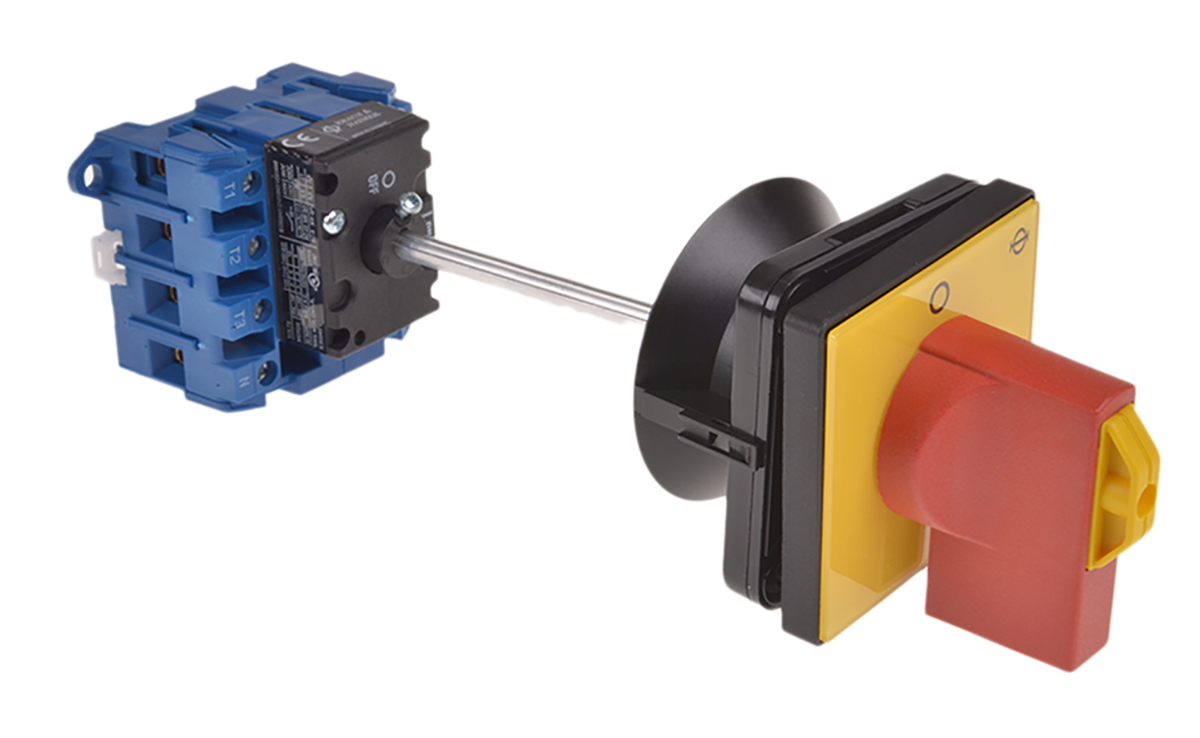 Kraus & Naimer 4P Pole Isolator Switch - 32A Maximum Current, 11kW Power Rating, IP65