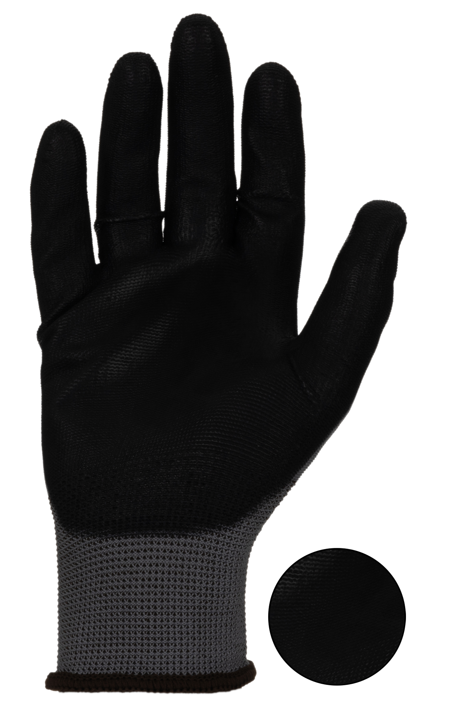 RS PRO LN622 Grey Polyamide Work Gloves, Size 9, Polyurethane Coating