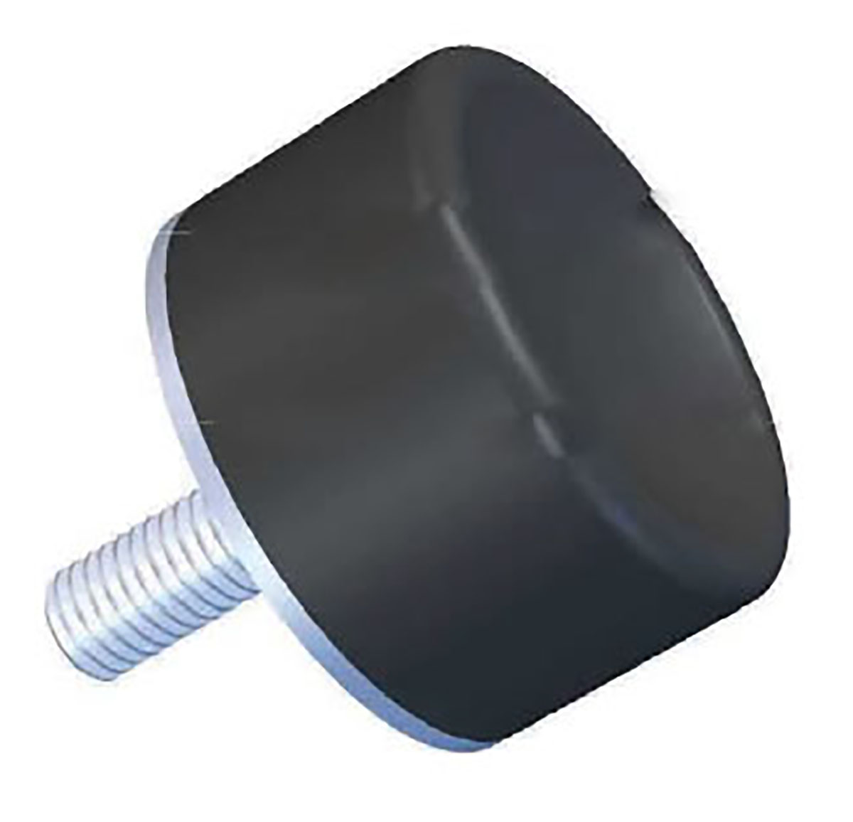 RS PRO M8 Anti Vibration Mount, Male Buffer Foot with 136.2kg Compression Load