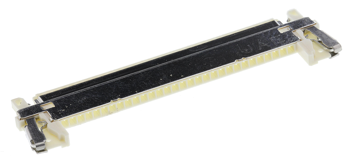 JAE, FI-X 1mm Pitch 30 Way 1 Row Cable Mount LVDS Connector, Plug Housing, Crimp Termination