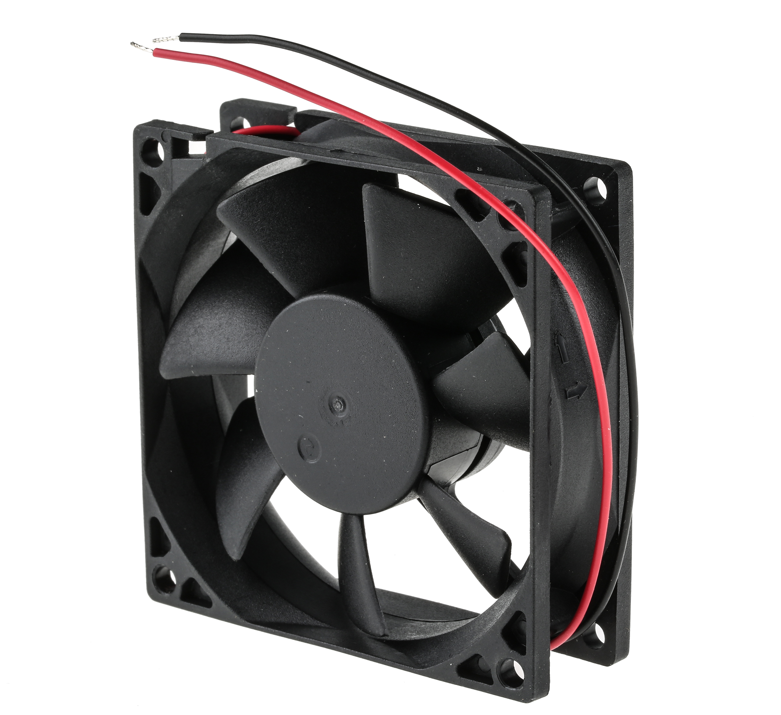 RS PRO Axial Fan, 24 V dc, DC Operation, 26cfm, 490mW, 50mA Max, 80 x 80 x 25mm