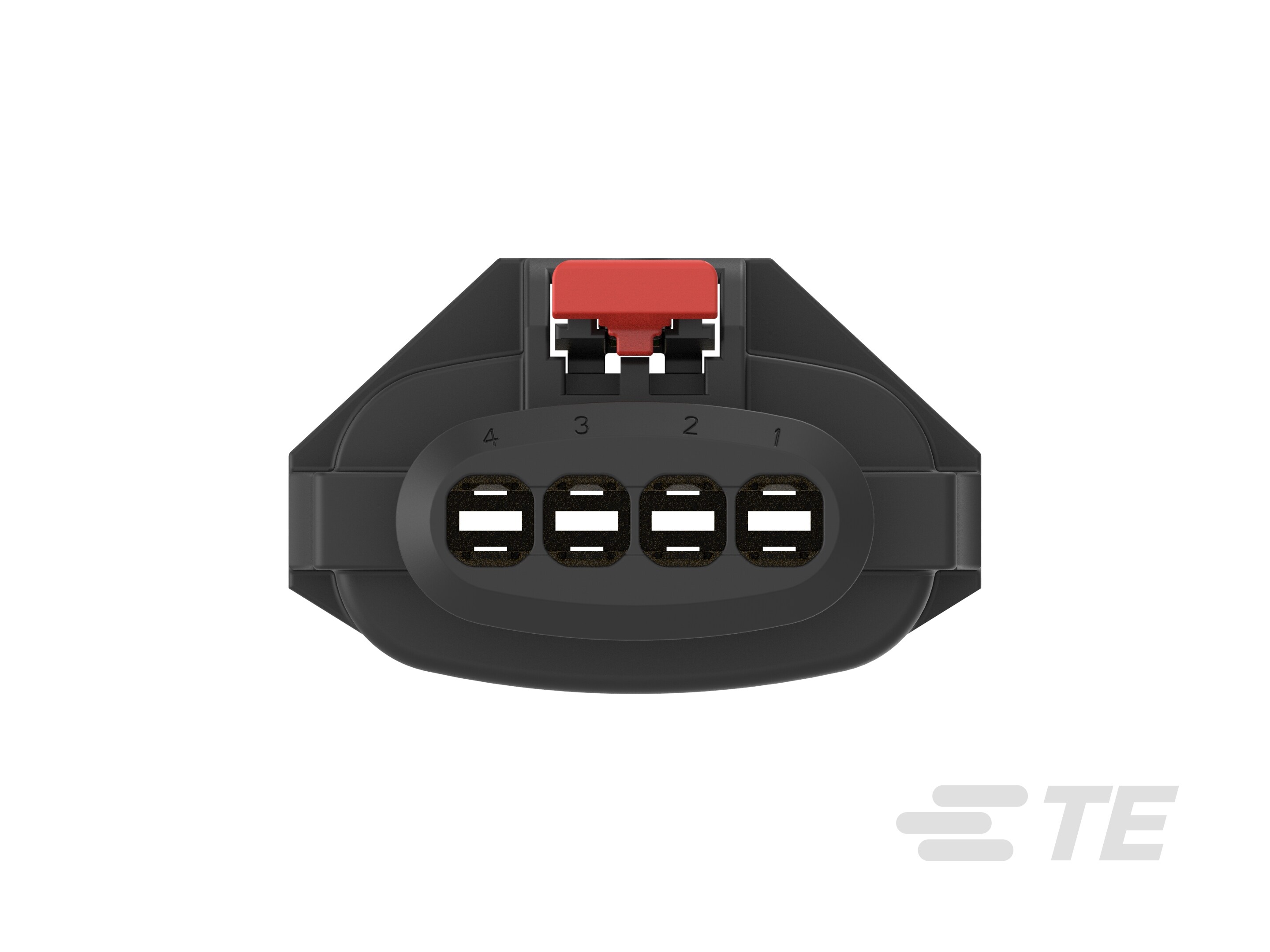 TE Connectivity, AMP MPC 2.8 Automotive Connector Socket Black Cable Mount 4 Way, Cable Termination 2345394-2