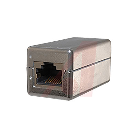 Cinch Single-Port RJ45 Female Coupler, Cat5e, Shielded