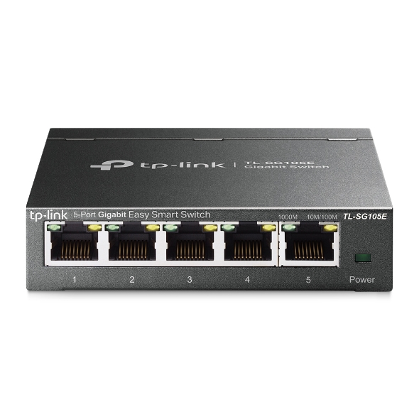 TP-Link TL-SG105E, Network Switch 5 Port Network Switch With PoE