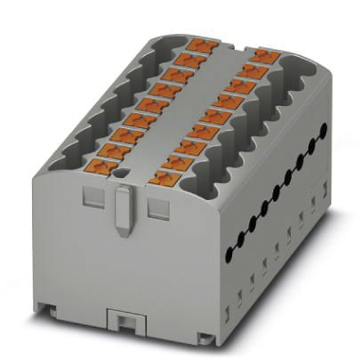 Phoenix Contact Distribution Block, 12 Way, 0.14 → 4mm², 24A, 500 V, Grey