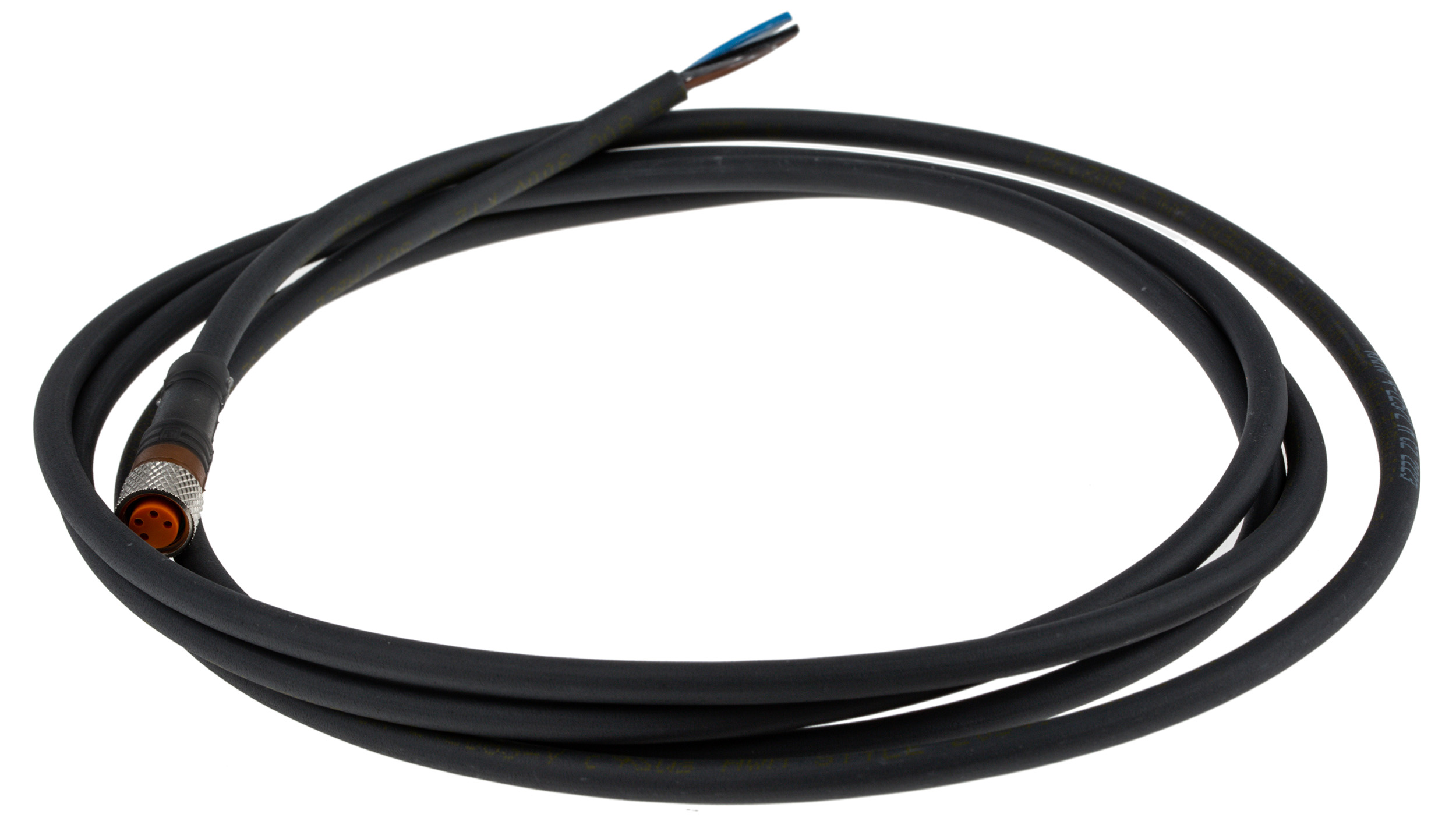 Lumberg Automation Female 4 way M8 to Unterminated Free End Sensor Actuator Cable, 2 m