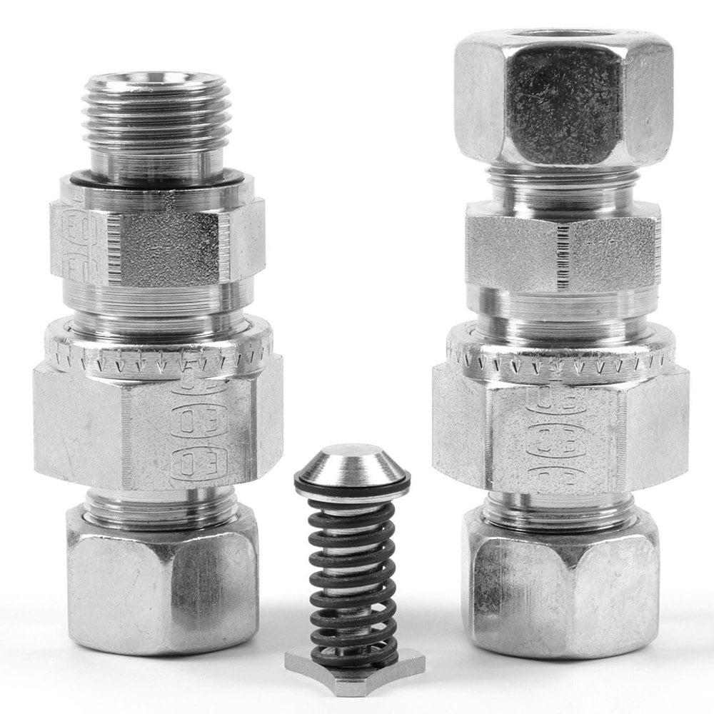 Parker Steel Non-Return Valve Check Valve 10 mm, 12 mm, 1 bar