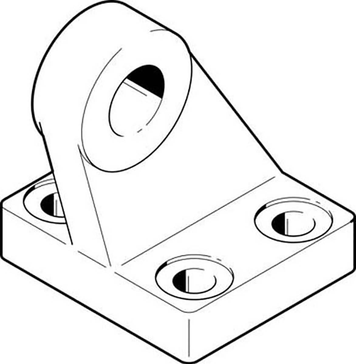 Festo Clevis LBZS-40, To Fit 40mm Bore Size